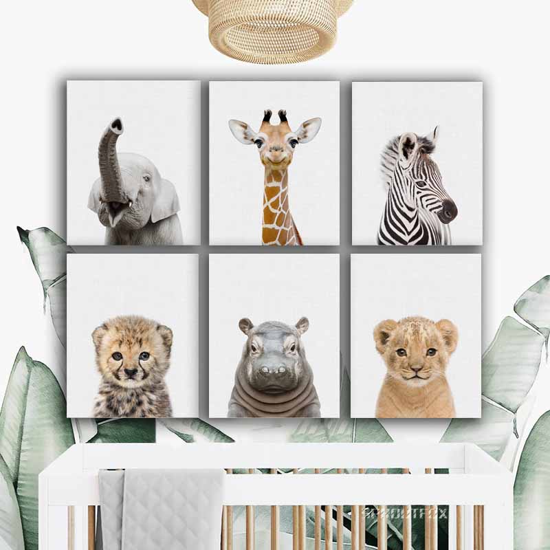 Whimsical Wonders: Adorable Baby Animal Characters for Your Walls - Delightful And Charming S04E06
