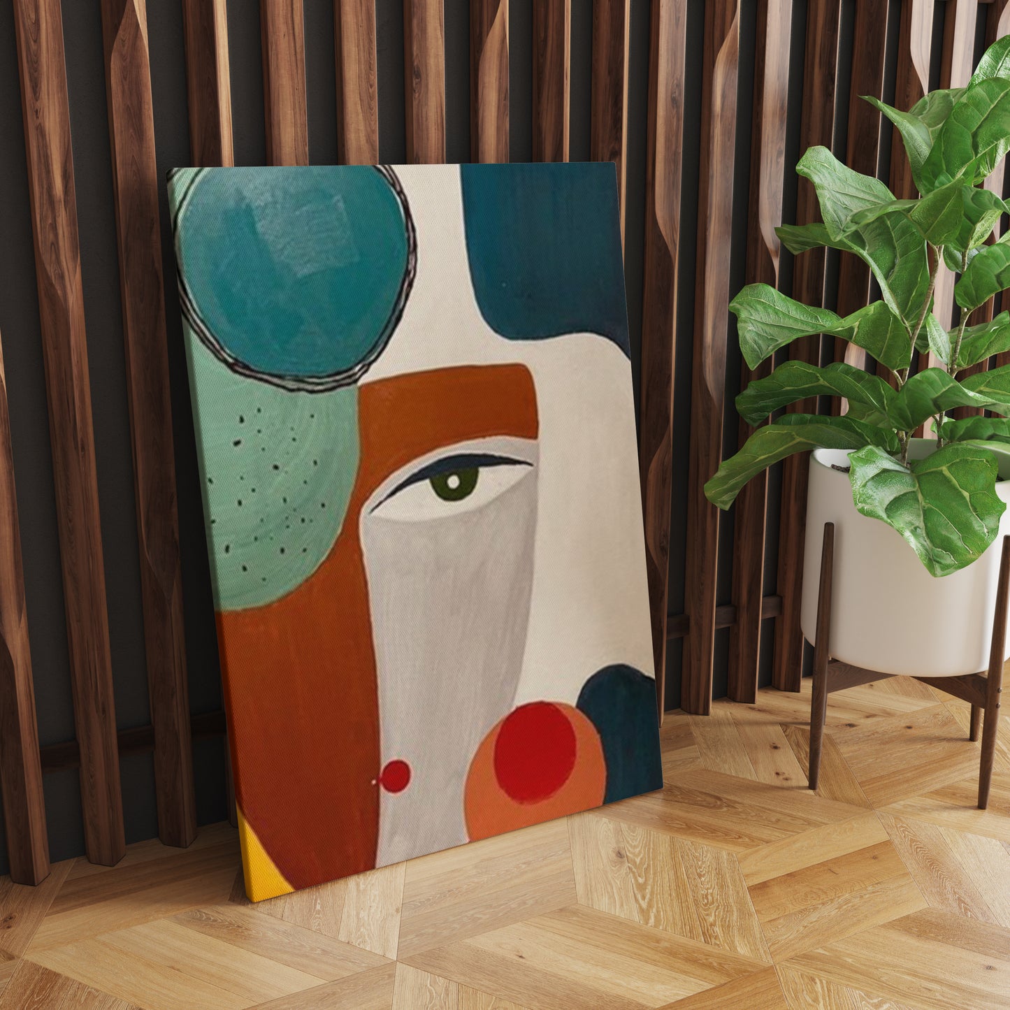 Ethereal Elegance: Abstract Lady - Captivating Wall Art Celebrating the Intriguing Beauty and Grace of Abstract Forms - S06E10