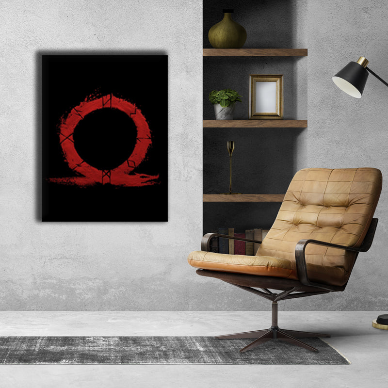 God of War: Ancient Symbol of Power and Strength - Immersive Wall Art for Gamers and Mythology Enthusiasts - S05E38