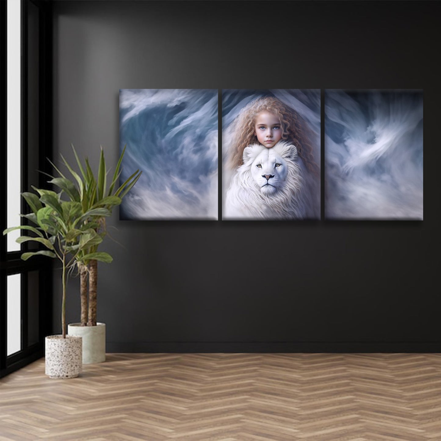 Guardians of the Innocence: A Small Girl's Unbreakable Bond with Her Loyal White Lion Companion - S10E03