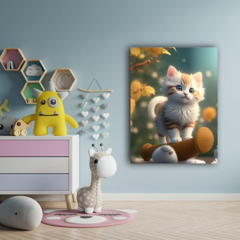 Whiskers and Paws: Discover the Endearing Charm of Cute Cats - Adorable Wall Art for Cat Lovers - S05E20