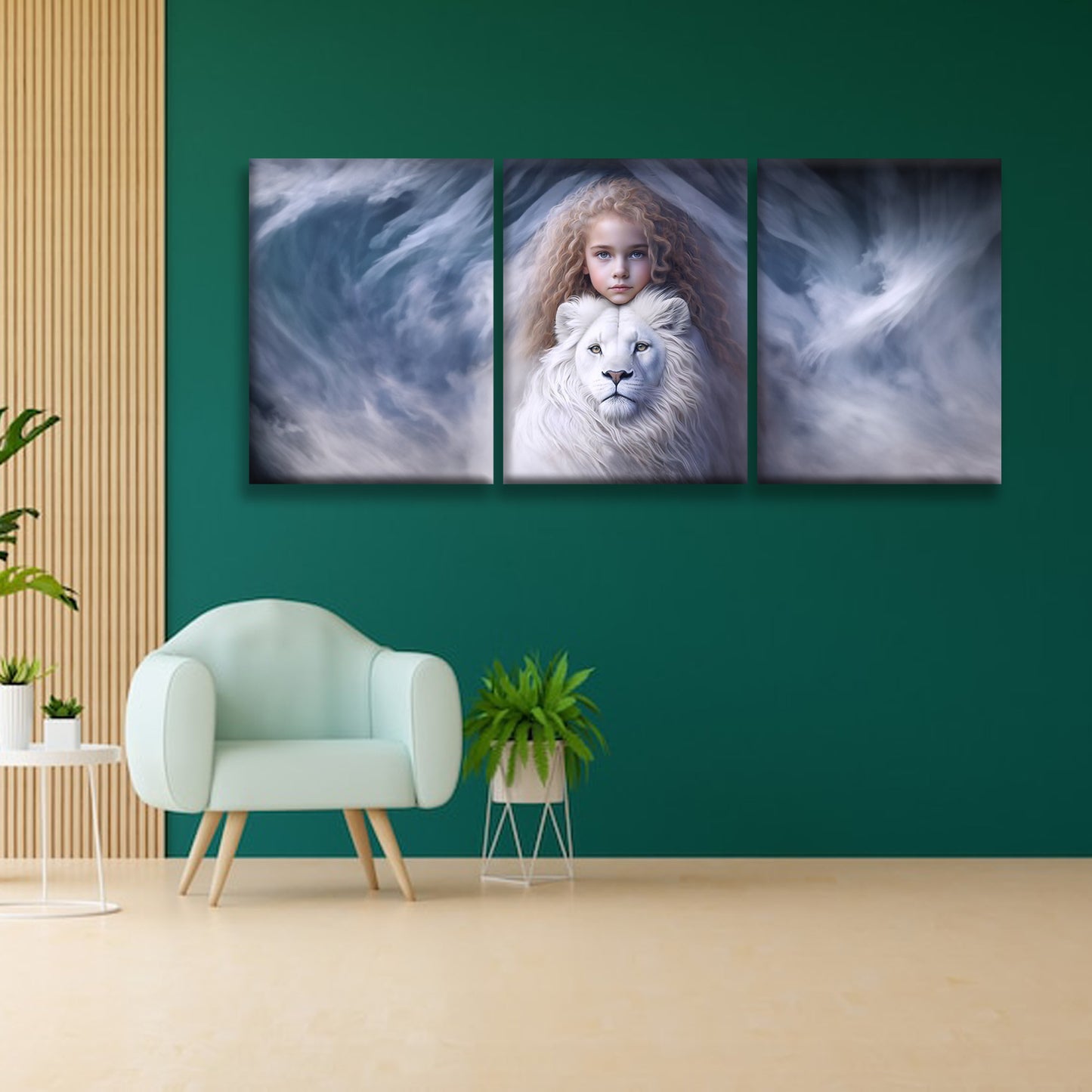 Guardians of the Innocence: A Small Girl's Unbreakable Bond with Her Loyal White Lion Companion - S10E03