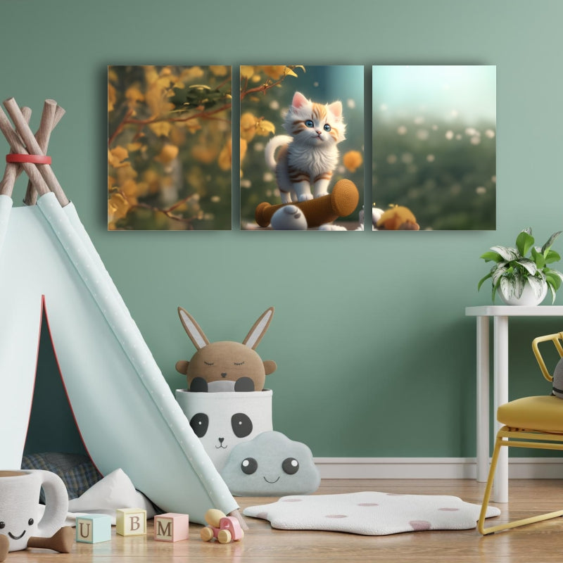 Whiskers and Paws: Discover the Endearing Charm of Cute Cats - Adorable Wall Art for Cat Lovers - S05E20