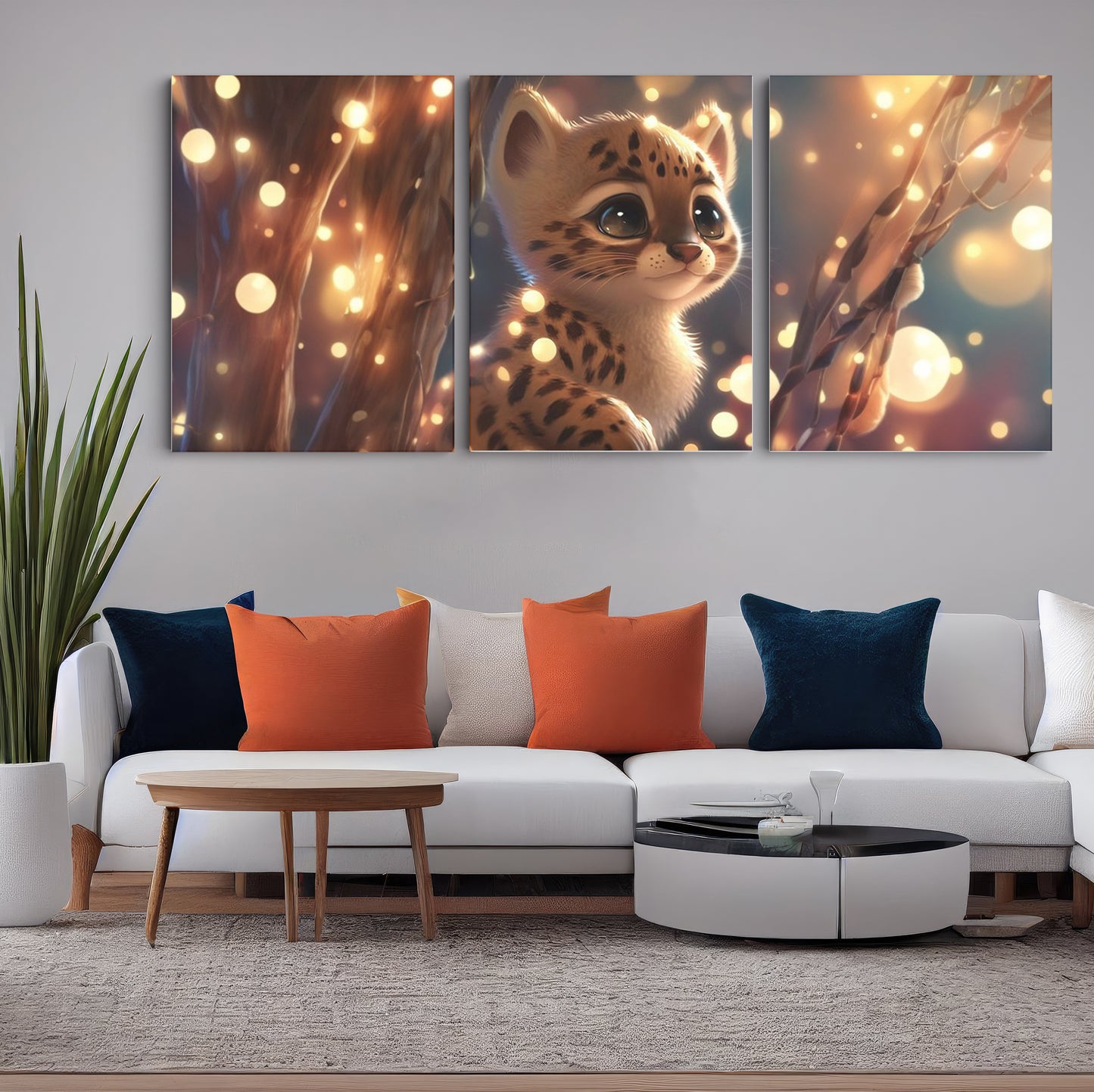 Adorable Whiskers: Captivating Wall Art Celebrating the Irresistible Charm of a Cute Baby Cat - S06E04