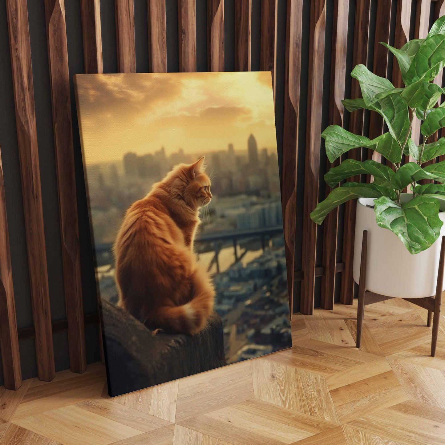 Urban Elegance: A Curious Cat's Stroll Through the Cityscape - S09E01