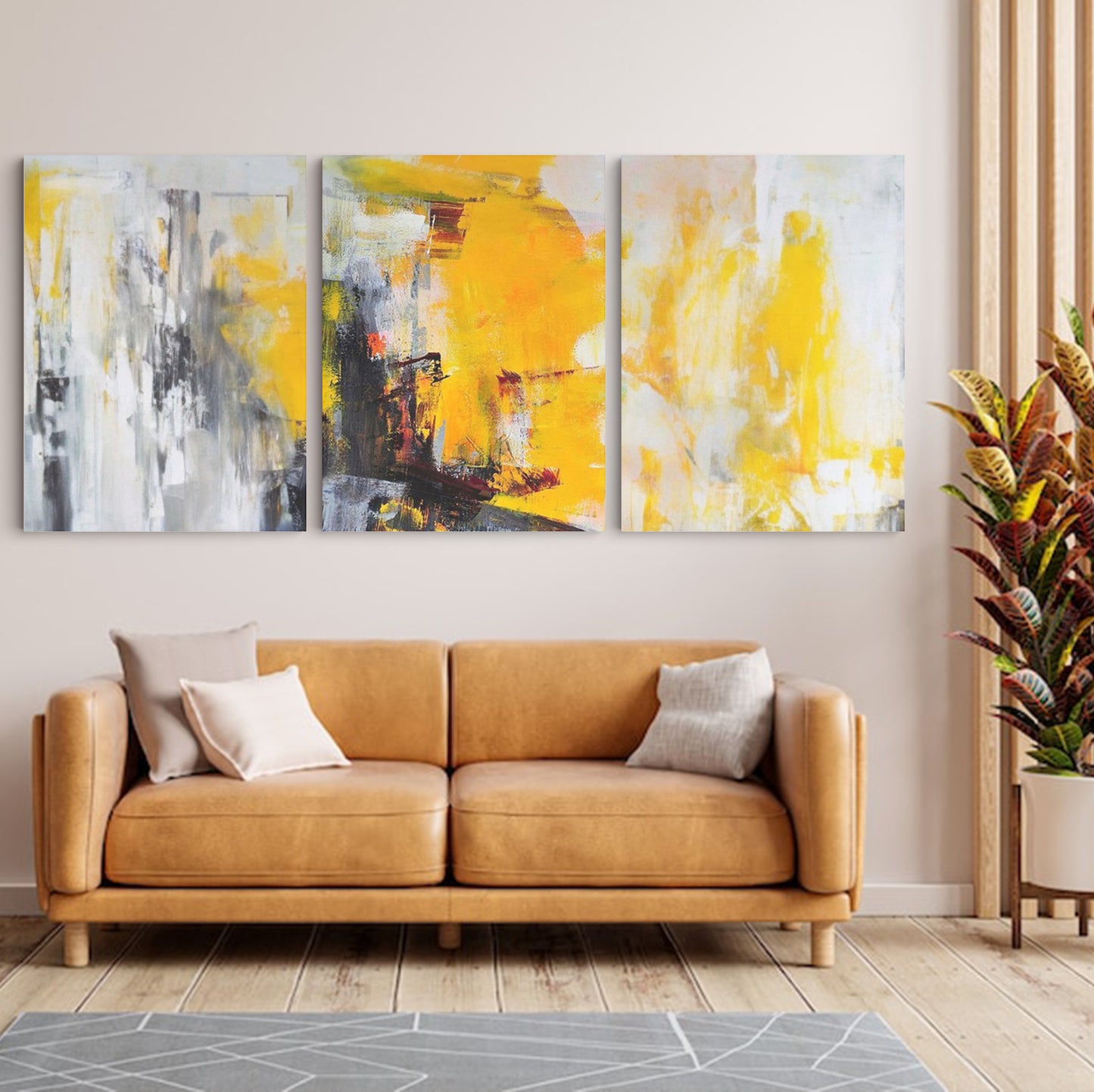 Harmony in Monochrome: Hand-Drawn Black and White Abstract Painting - Striking Wall Art Celebrating the Captivating Beauty of Contrast and Abstraction - S06E09