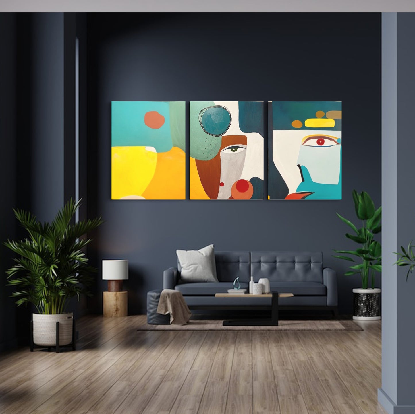 Ethereal Elegance: Abstract Lady - Captivating Wall Art Celebrating the Intriguing Beauty and Grace of Abstract Forms - S06E10