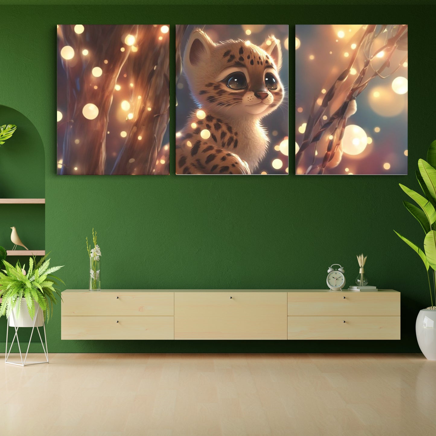 Adorable Whiskers: Captivating Wall Art Celebrating the Irresistible Charm of a Cute Baby Cat - S06E04