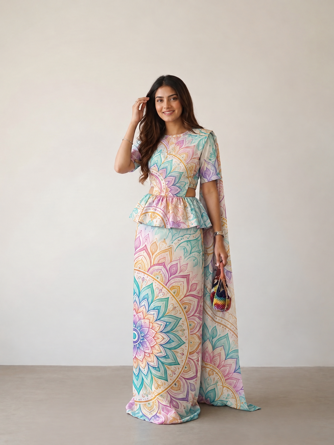 Ready made kandyan - Mandala Multicolor