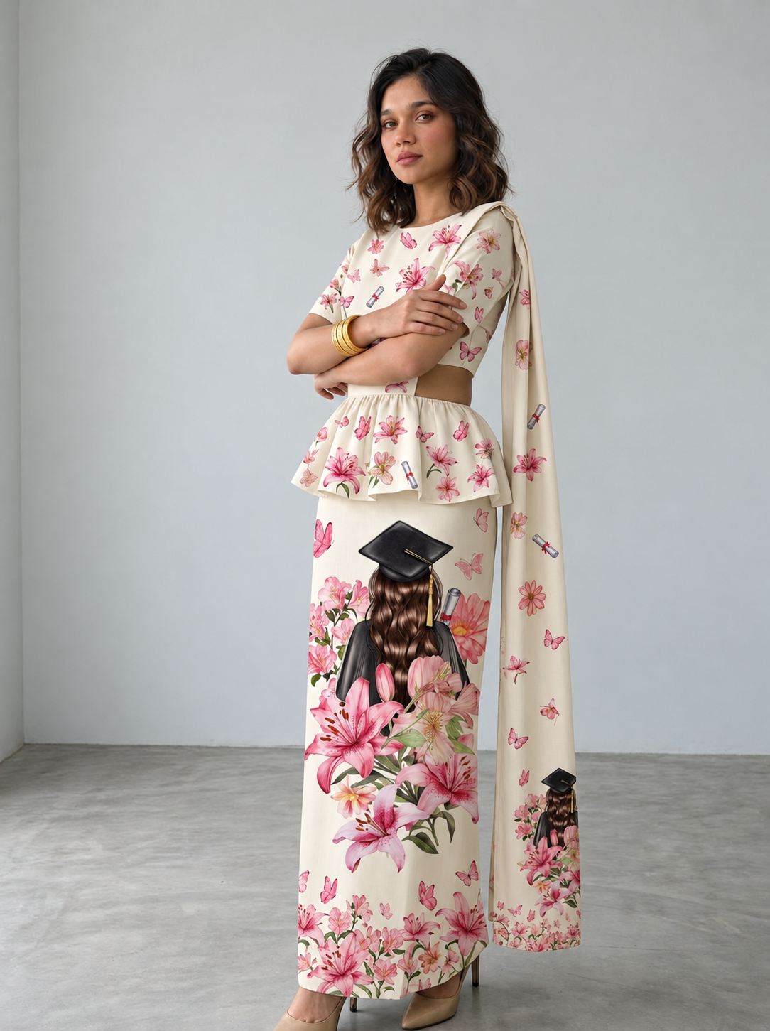 Convocation collection - Pink flower