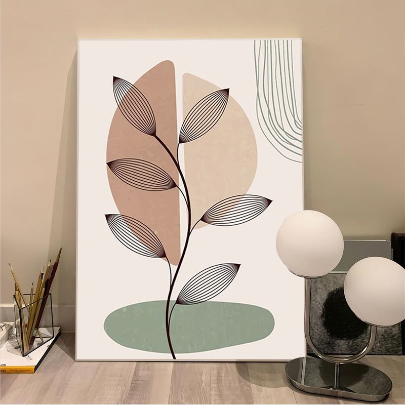 Boho inspired, Abstract Geometry Line Fabric Printed Wall art - Sun Rainbow Nordic Decor - Living Room S04E26
