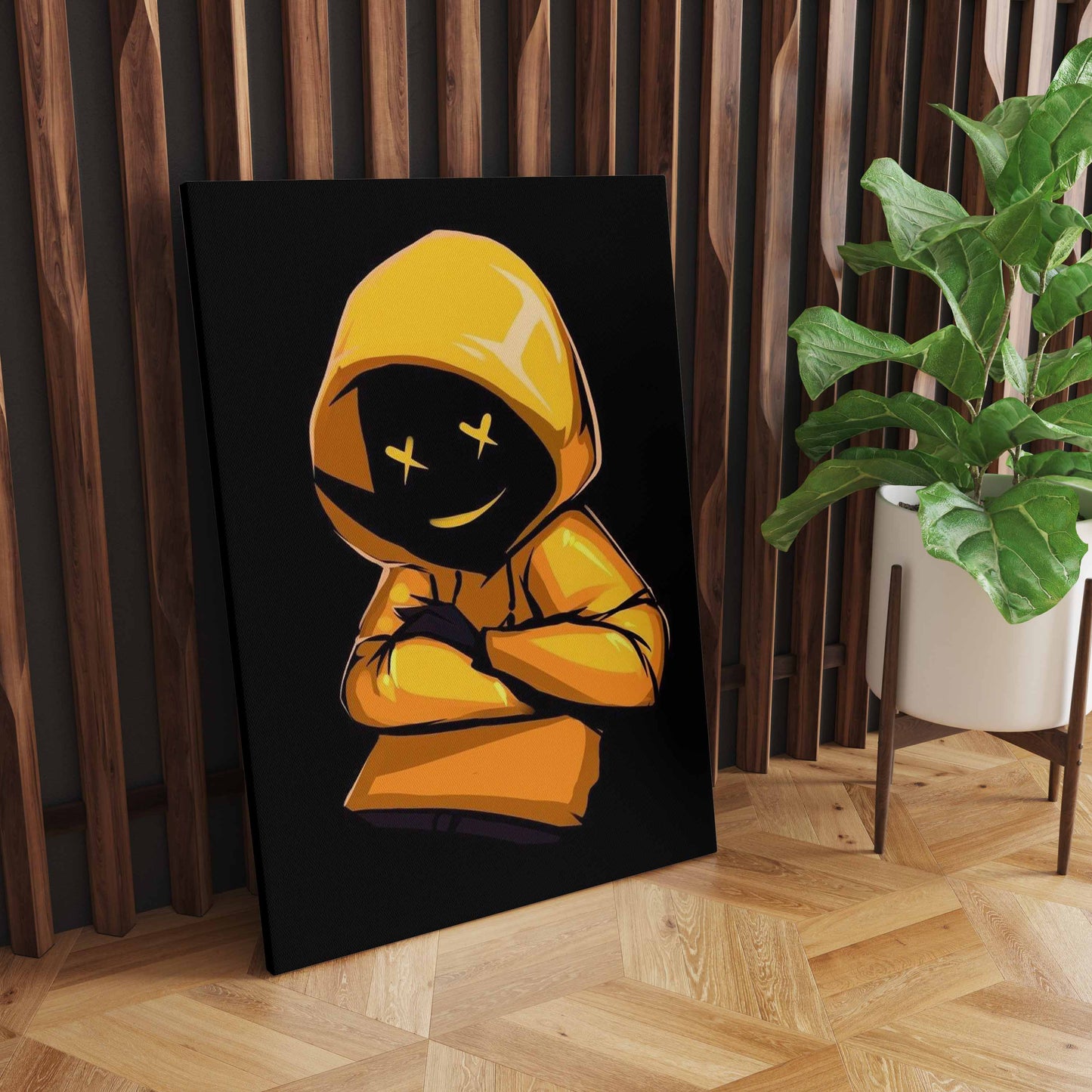 Vibrant Serenade: The Yellow Musician Marshmallow Creating Harmony Amidst the Deep Abyss of a Mysterious Black Universe - S05E105