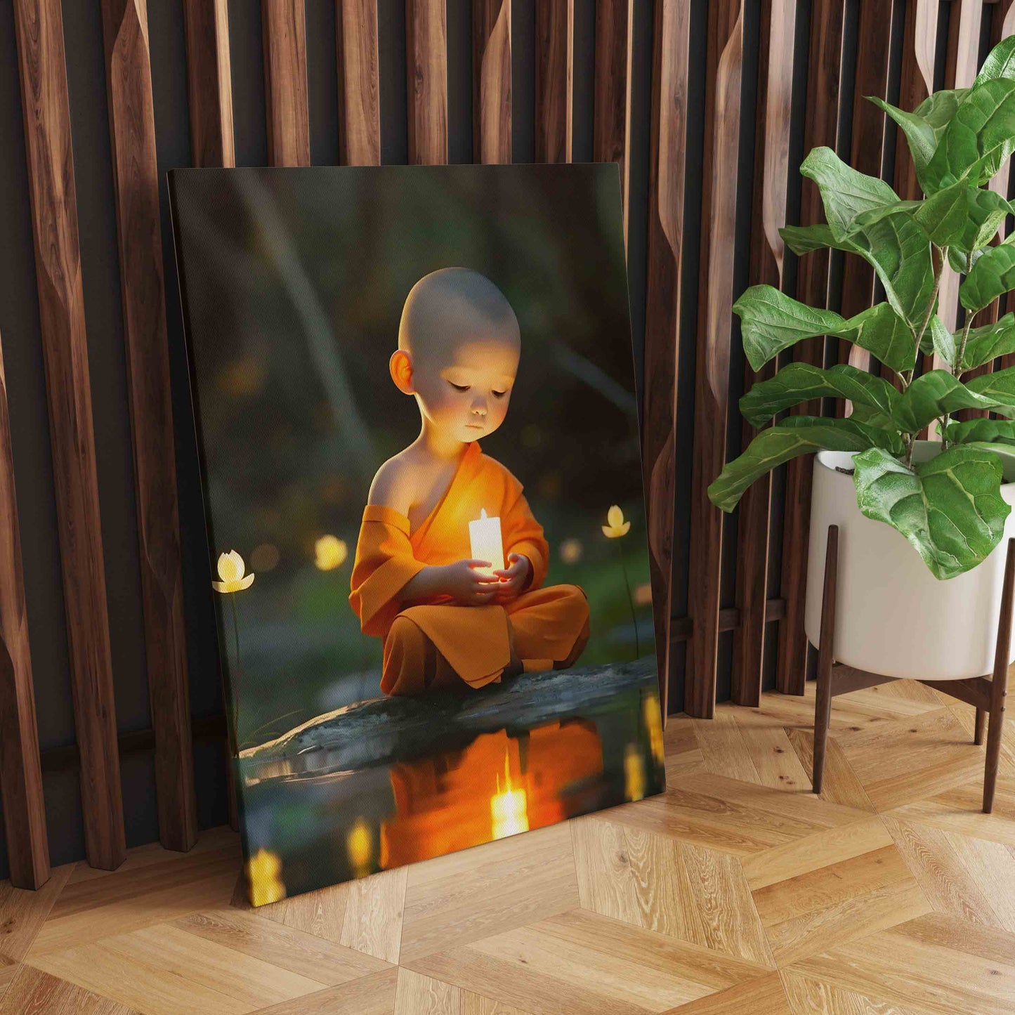 The Adorable Cute Sadu Holding Candle and Umbrella | S04E35