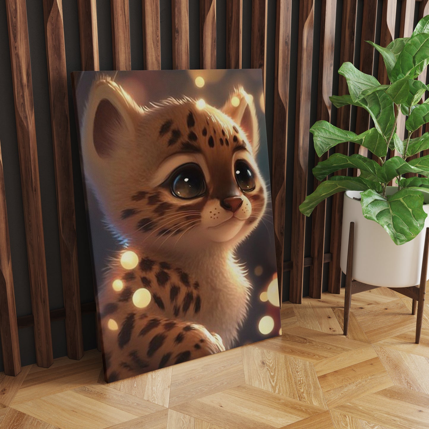 Adorable Whiskers: Captivating Wall Art Celebrating the Irresistible Charm of a Cute Baby Cat - S06E04