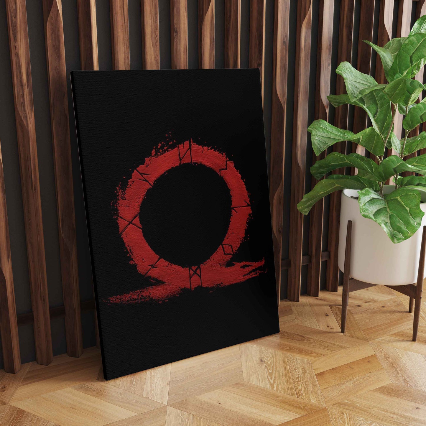 God of War: Ancient Symbol of Power and Strength - Immersive Wall Art for Gamers and Mythology Enthusiasts - S05E38