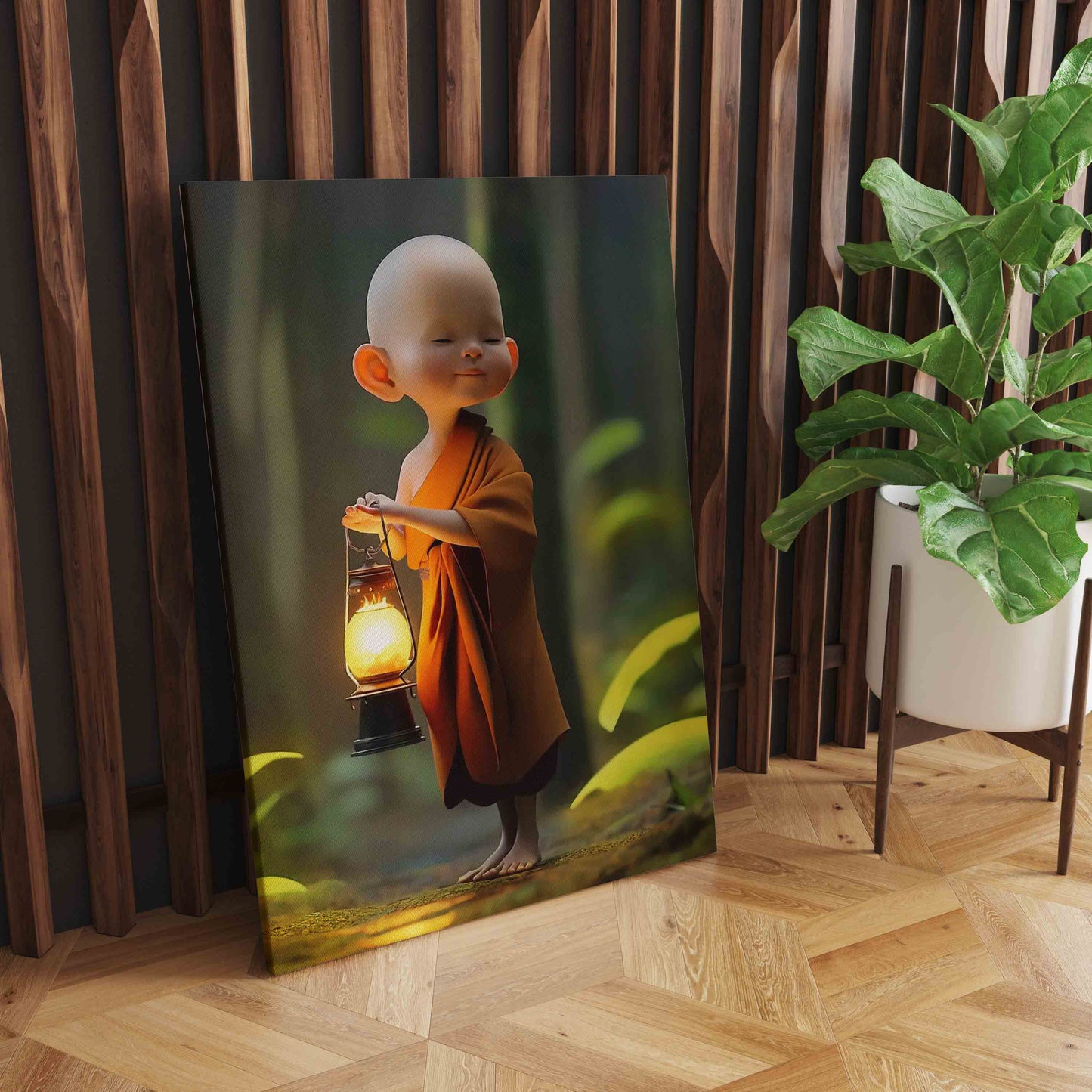 The Adorable Cute Sadu Holding Candle and Umbrella | S04E35