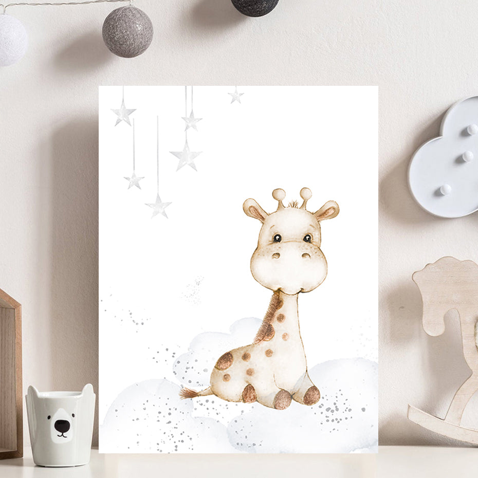 Delightful Children's Wall Art with Cartoon Animal Characters - Transform Your Child's Room into a Whimsical Wonderland S04E05