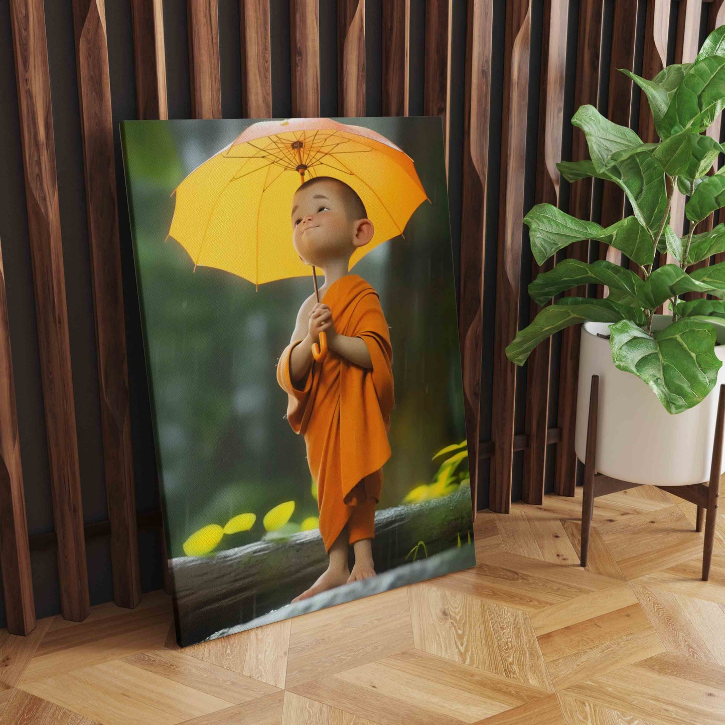The Adorable Cute Sadu Holding Candle and Umbrella | S04E35