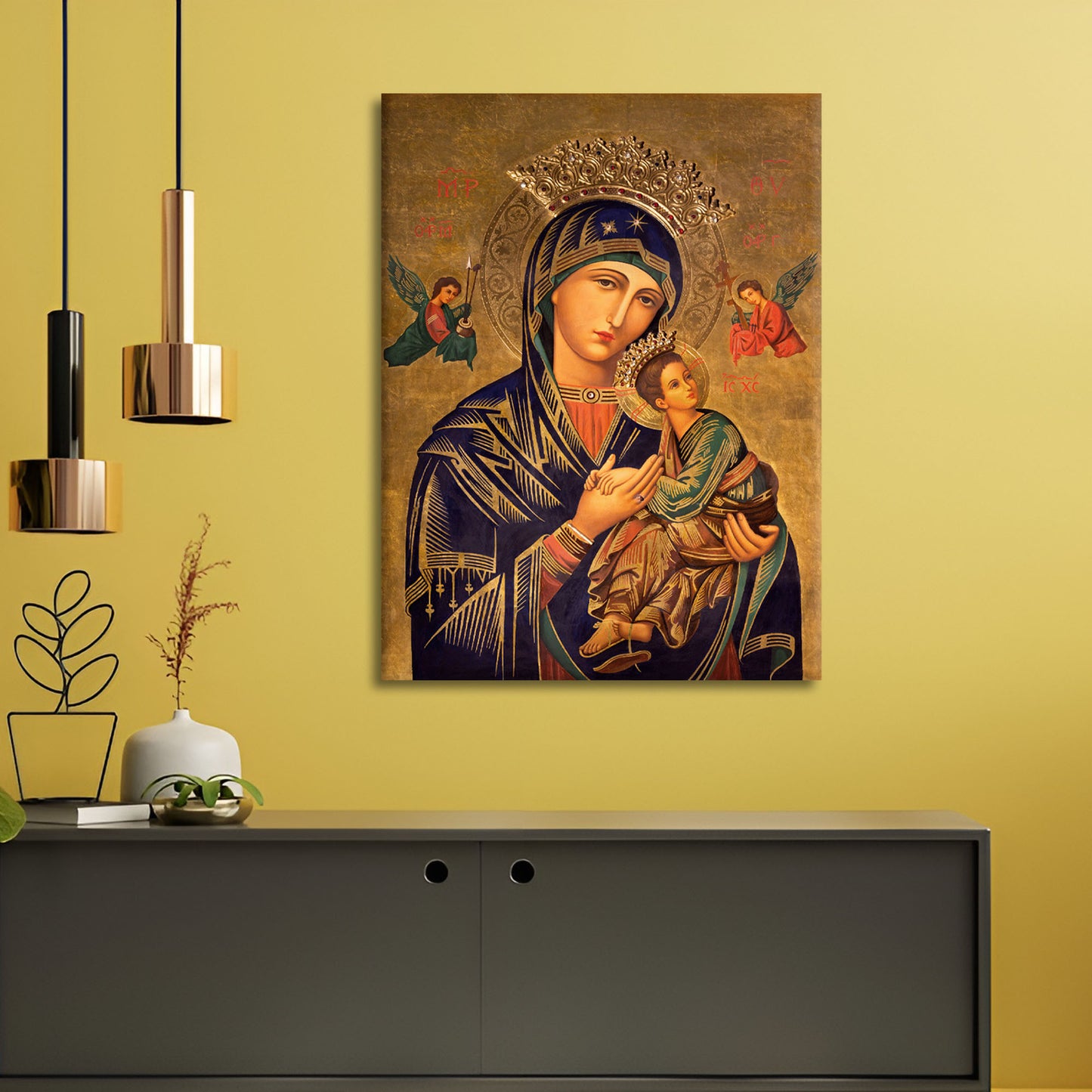 Mother Mary's Enduring Love: Embracing Her Son, Jesus Christ, in This Timeless Masterpiece - S07E13
