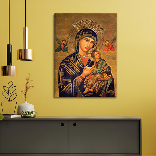 Mother Mary's Enduring Love: Embracing Her Son, Jesus Christ, in This Timeless Masterpiece - S07E13