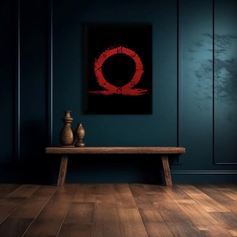God of War: Ancient Symbol of Power and Strength - Immersive Wall Art for Gamers and Mythology Enthusiasts - S05E38