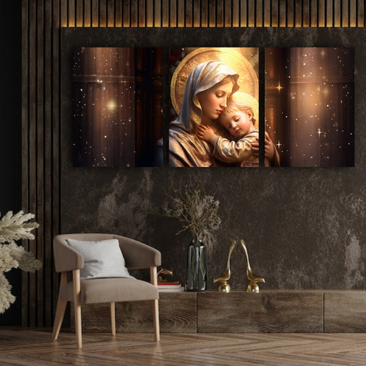 Sacred Union: A Reverent AI-Generated Tribute to Mother Mary and Childhood Jesus - S05E36