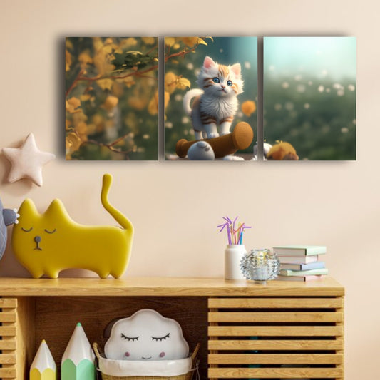 Whiskers and Paws: Discover the Endearing Charm of Cute Cats - Adorable Wall Art for Cat Lovers - S05E20