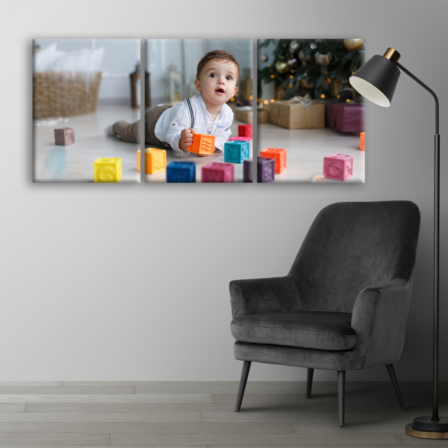 Boundless Imagination: A Heartwarming Portrait of a Cute, Adorable Baby Engrossed in Play, Joyously Creating Towering Marvels with Vibrant Building Blocks - S05E98