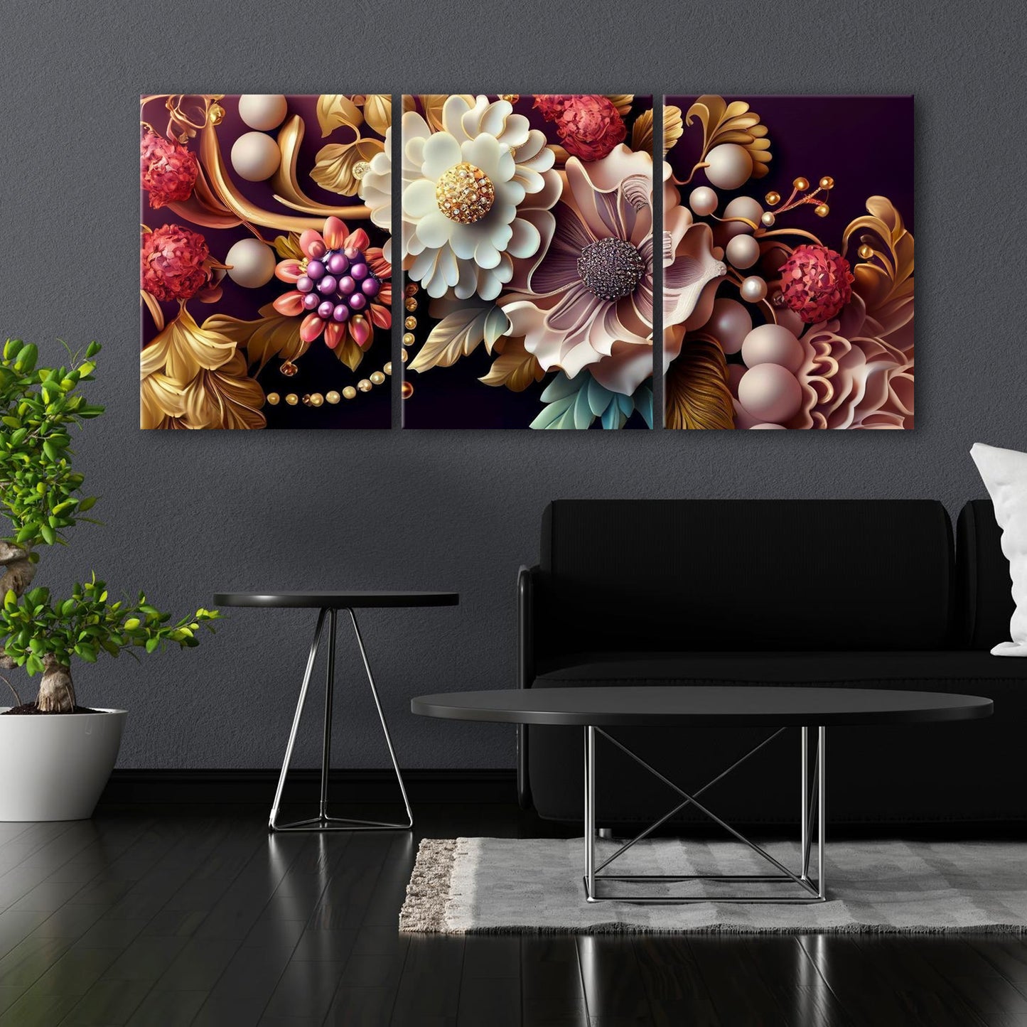 Blossoms of the Future: AI-Generated Flowers in Mesmerizing 3D Splendor - A Fusion of Art and Technology - S05E83