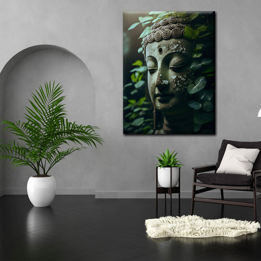 Enlightened Serenity: Lord Buddha, the Embodiment of Peace and Wisdom, Amidst the Tranquil Embrace of Nature's Beauty - S05E92