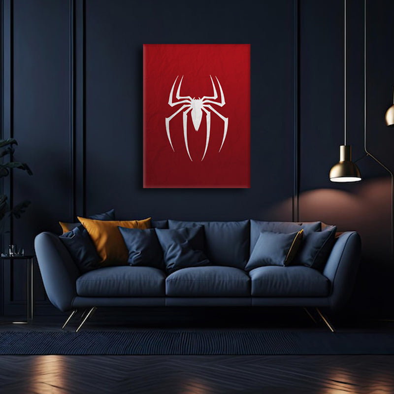 Spectacular Web: Embrace the Heroic Spirit with Spider-Man Symbol - Striking Wall Art for Marvel Fans - S05E39