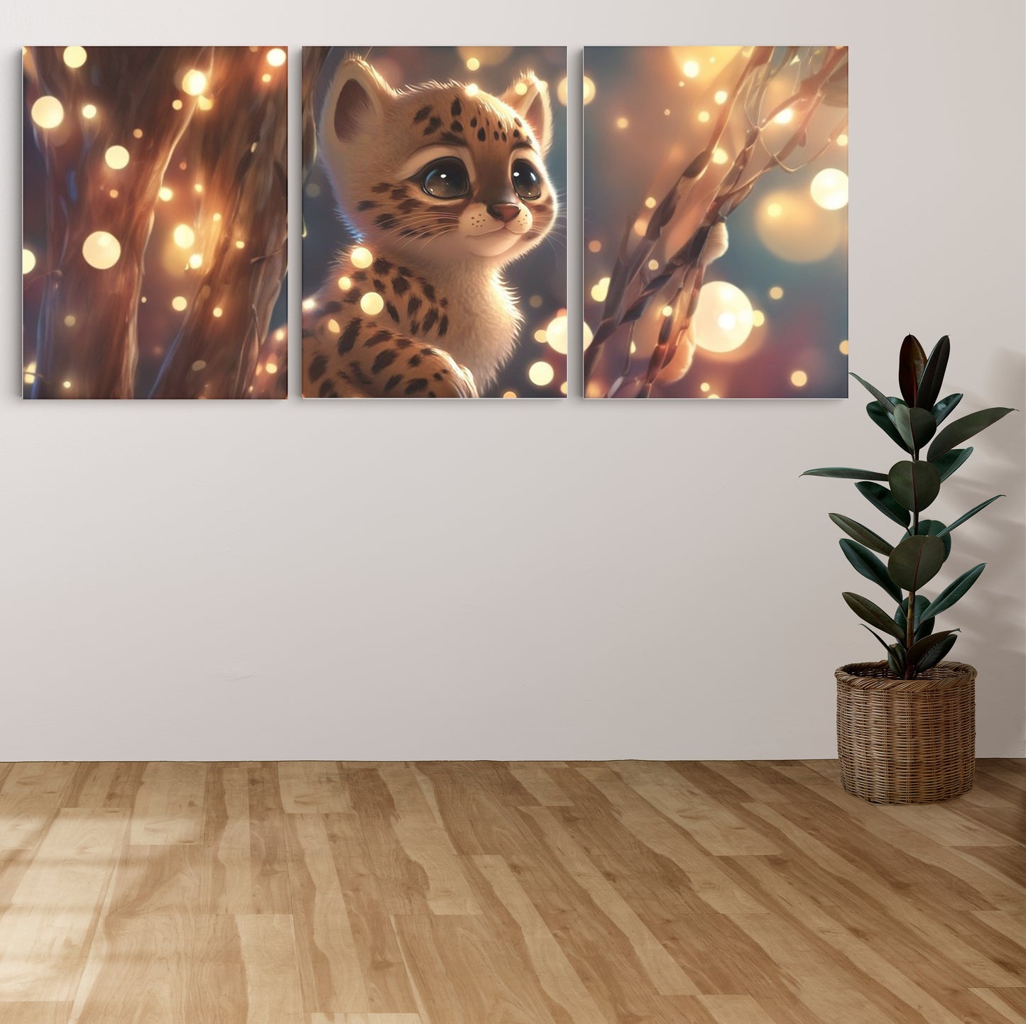 Adorable Whiskers: Captivating Wall Art Celebrating the Irresistible Charm of a Cute Baby Cat - S06E04