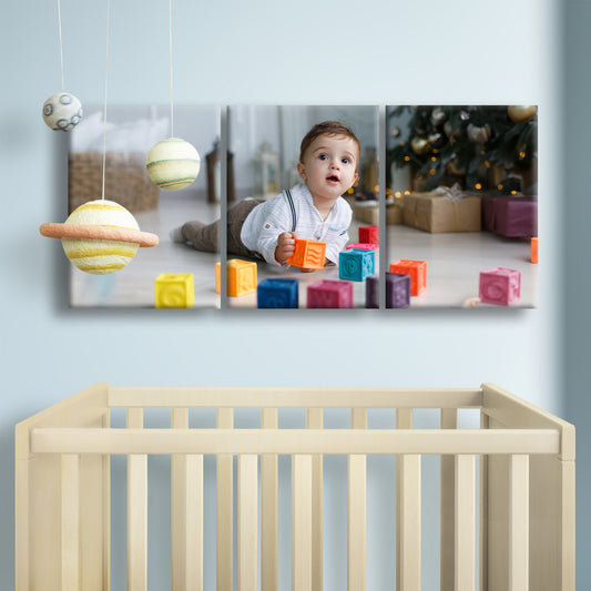 Boundless Imagination: A Heartwarming Portrait of a Cute, Adorable Baby Engrossed in Play, Joyously Creating Towering Marvels with Vibrant Building Blocks - S05E98