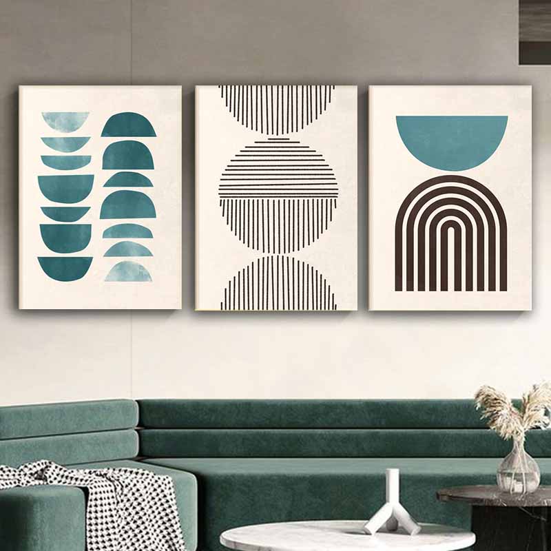 Elevate Your Interior Design with a Stunning Minimalist Nordic Colorful Geometry Poster Print, Transform Your Space into a Haven of Style and Creativity S04E11