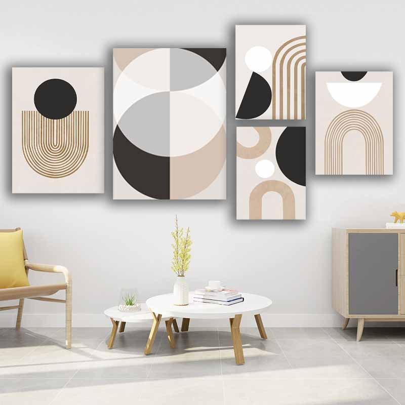 Minimalist Abstract Line Picture fabric paintings, Modern Wall Art for Home Interior Living Room Decoration S04E17