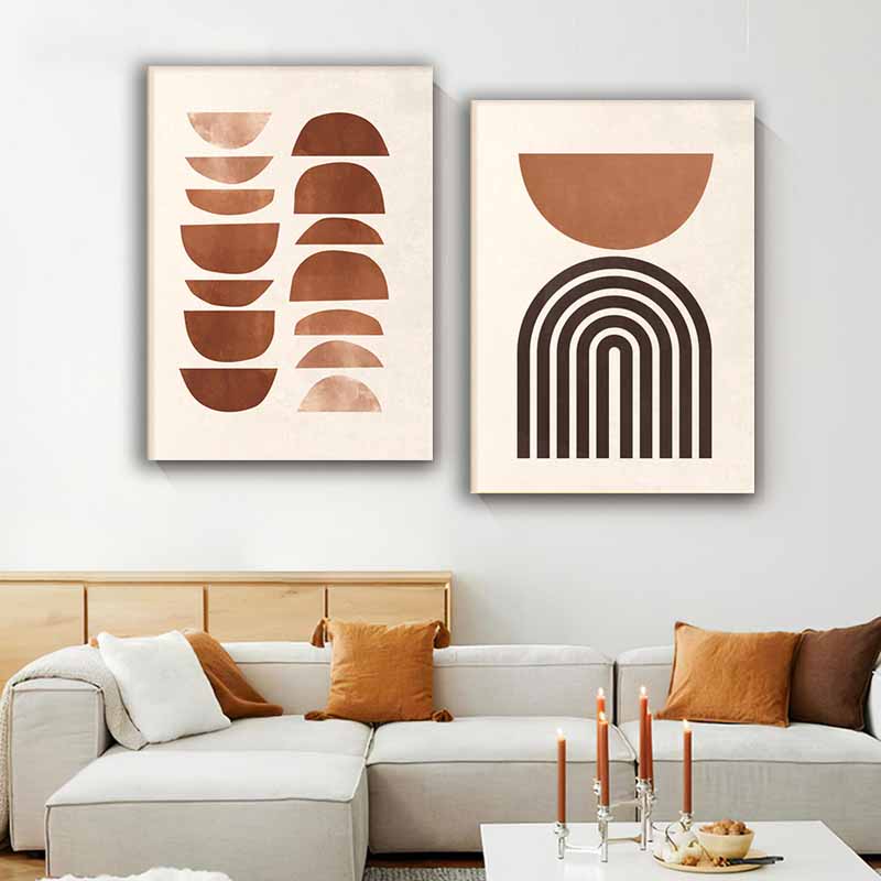 Elevate Your Interior Design with a Stunning Minimalist Nordic Colorful Geometry Poster Print, Transform Your Space into a Haven of Style and Creativity S04E11