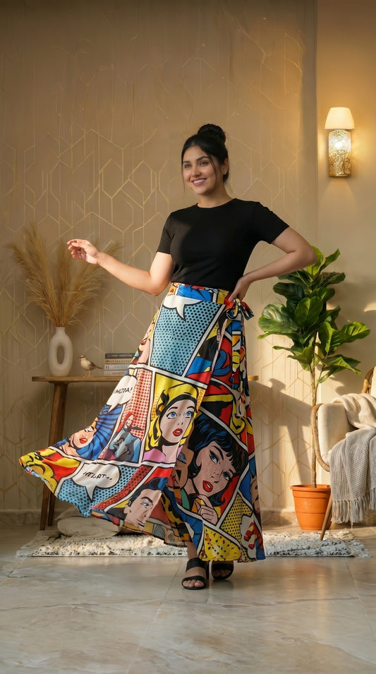 Wrap skirt - Colombian