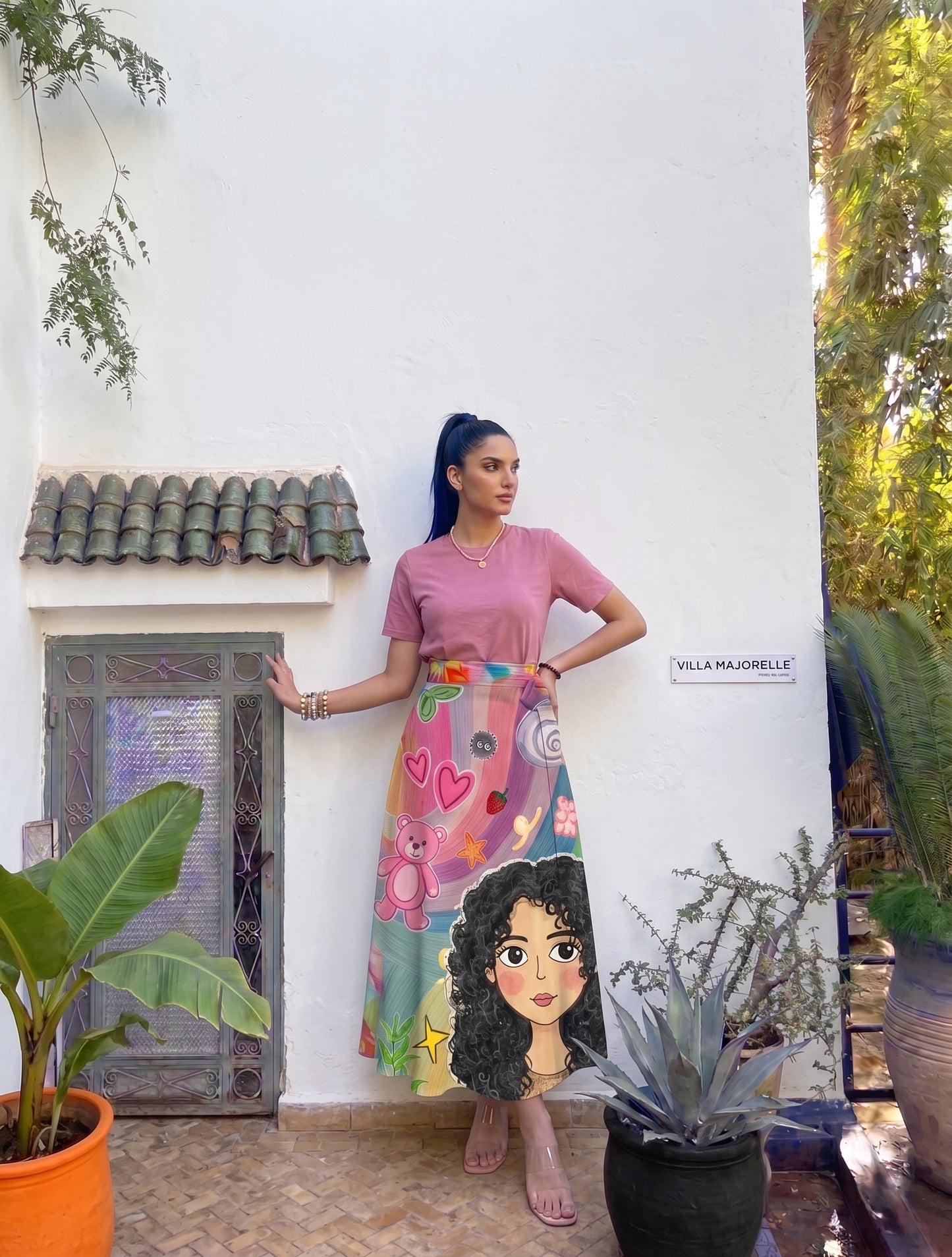 Positive vibes Pink doll