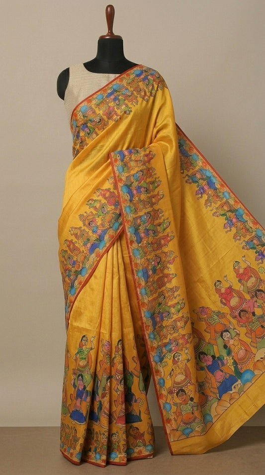Saree - Indian traditional Yellow