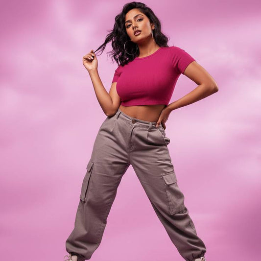 Rib Classic Fuchsia Flame