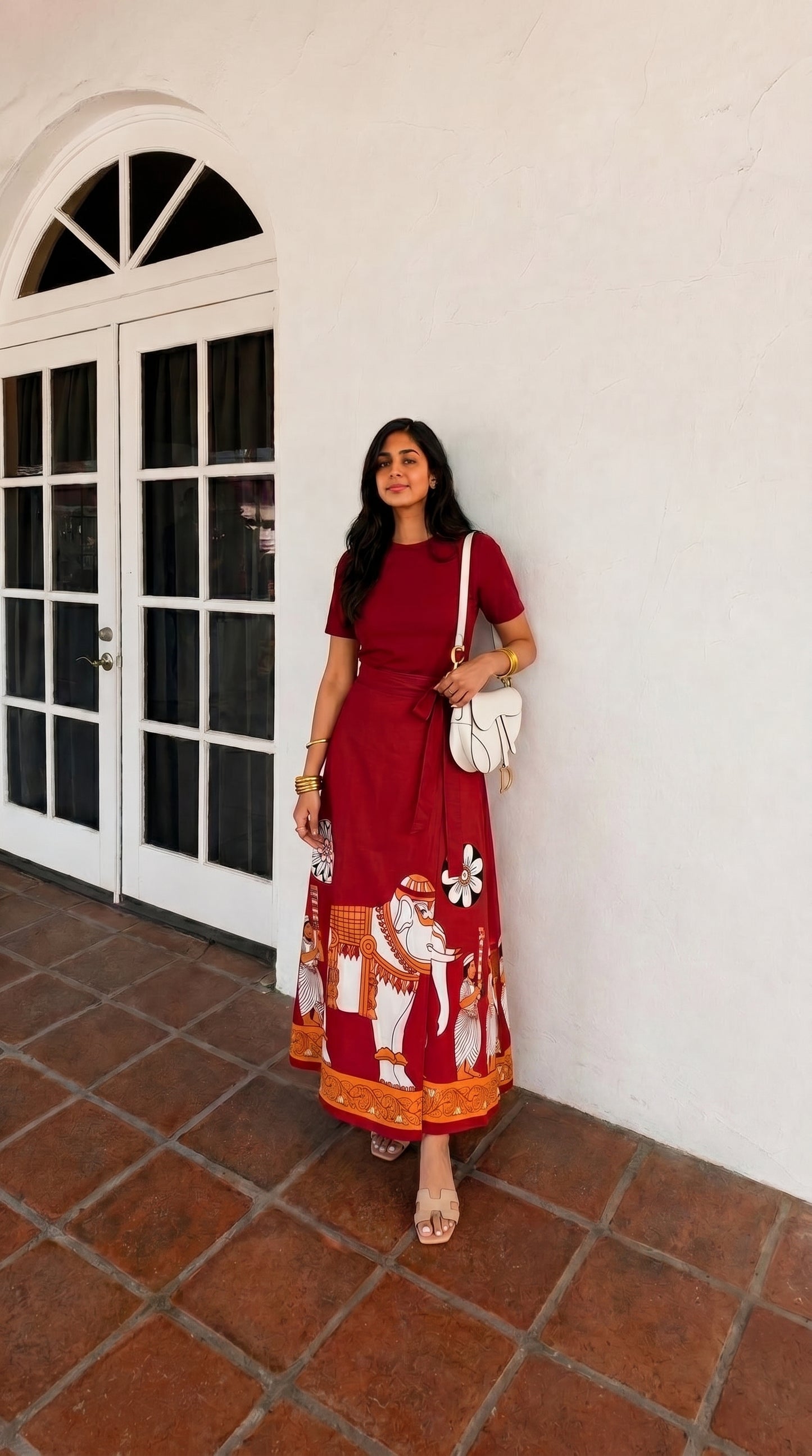 Perahera Wrap skirt