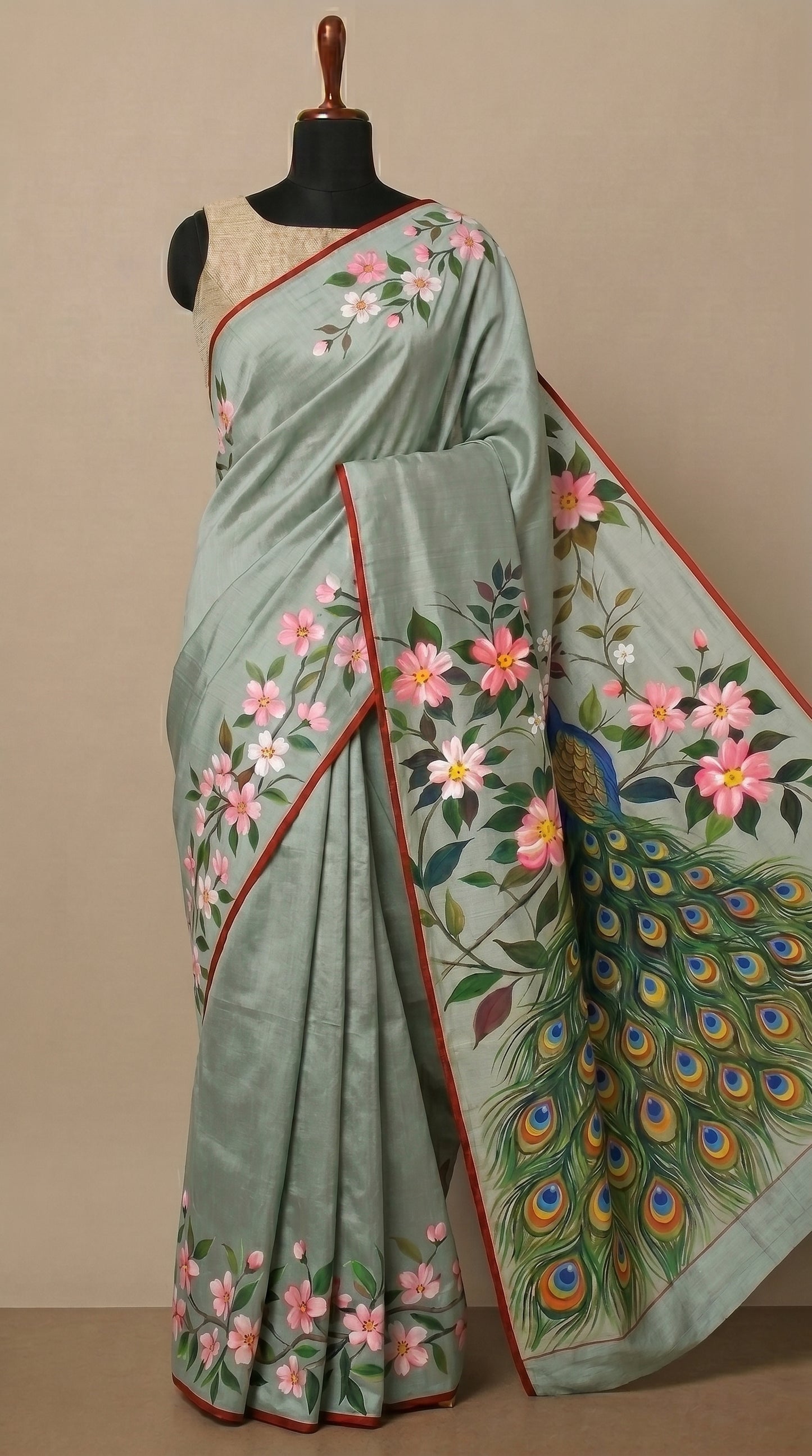 Saree - Peacock