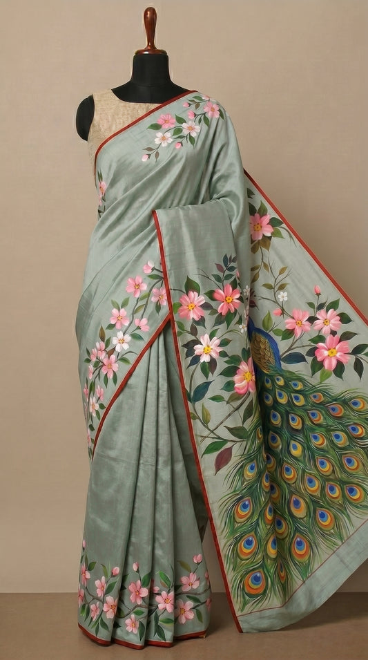 Saree - Peacock