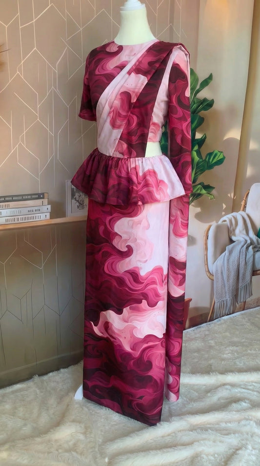 Ready made saree - Nectar