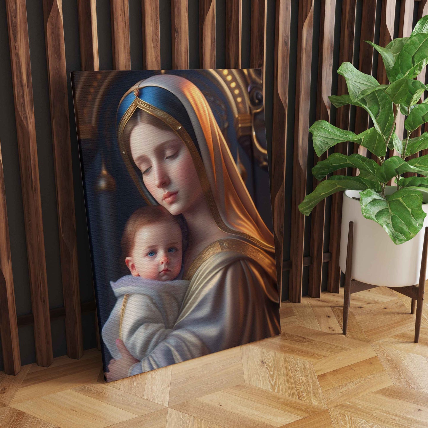 Sacred Embrace: Mother Mary and Childhood Jesus - An Eternal Bond of Love and Compassion - S05E35